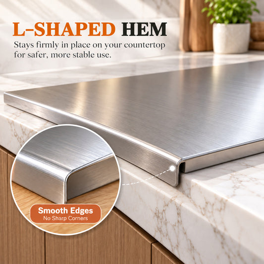 Countertop Stainless Steel Cutting Board