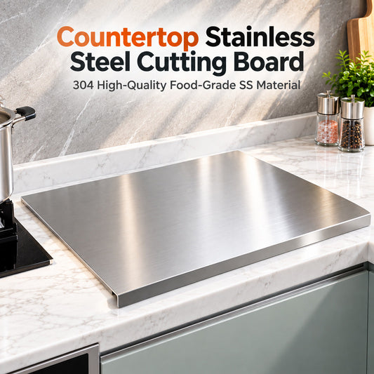 Countertop Stainless Steel Cutting Board