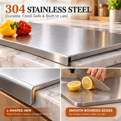 Countertop Stainless Steel Cutting Board
