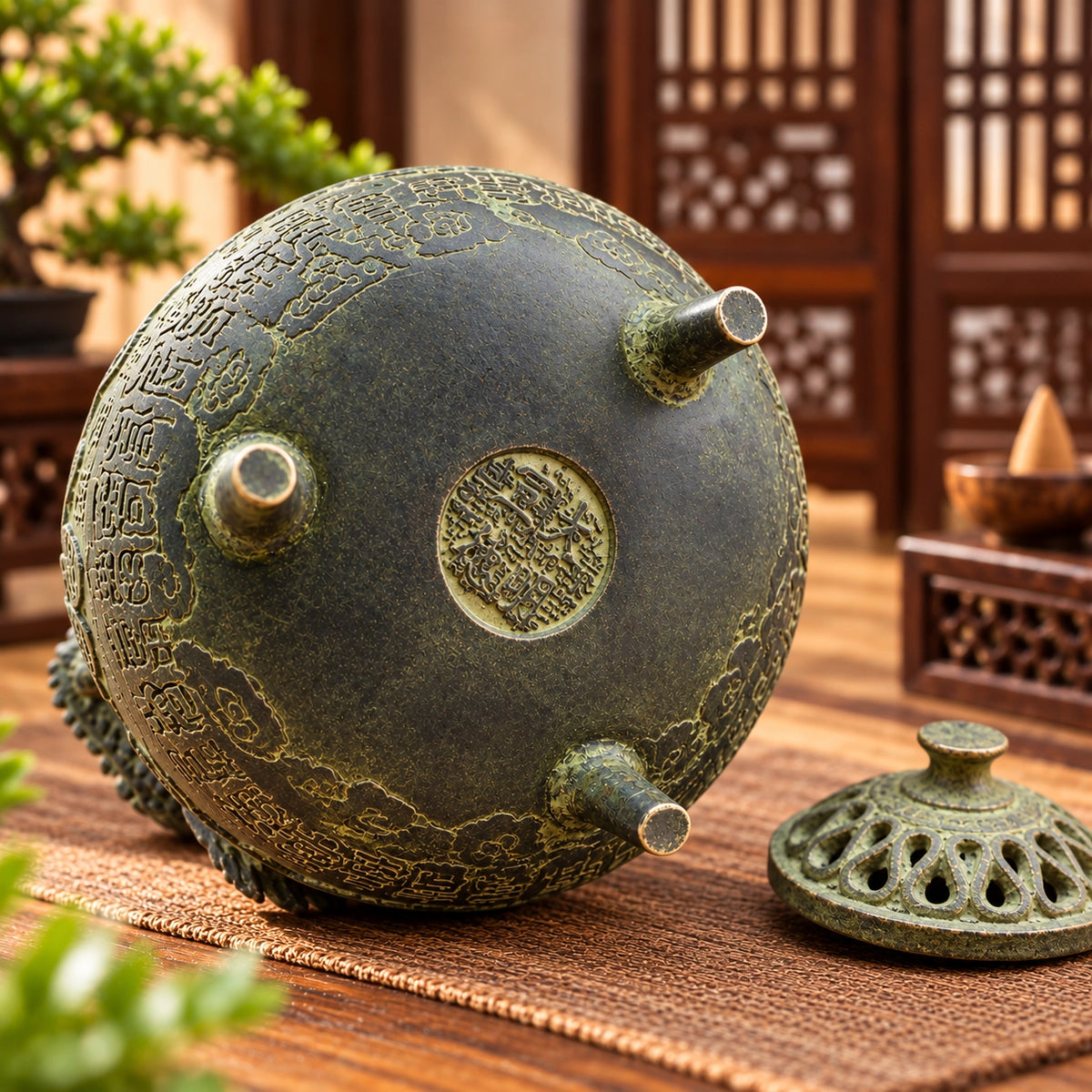Decorative Dragon Incense Burner