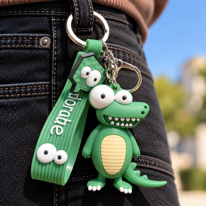 Cute Animal Keyring – Unique Character Charm for Bags & Keys