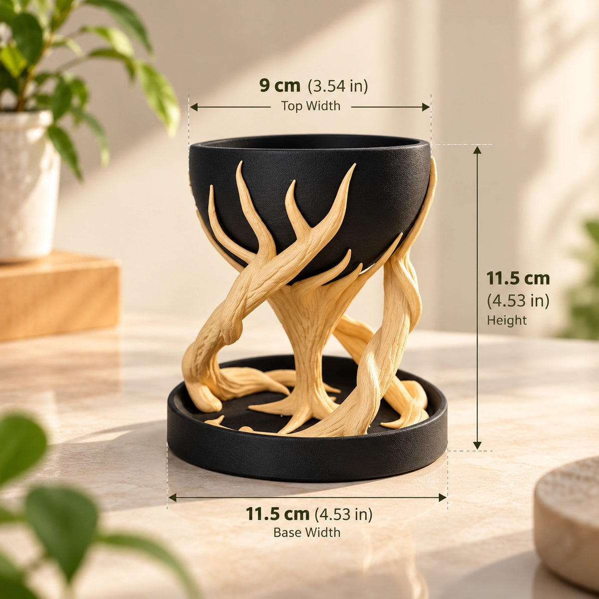 Tree Root Planter – Modern Indoor Plant Decor