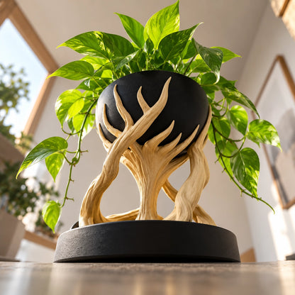 Tree Root Planter – Modern Indoor Plant Decor
